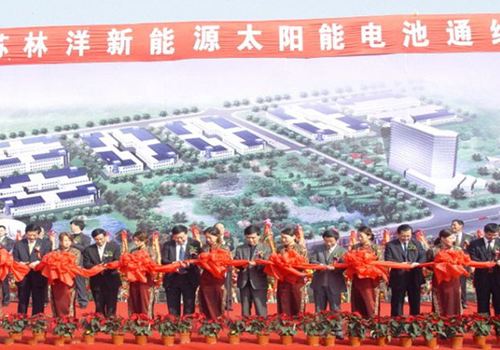 江蘇林洋新能源有限公司成立，10月，第一條太陽能電池線投產(chǎn)運(yùn)行